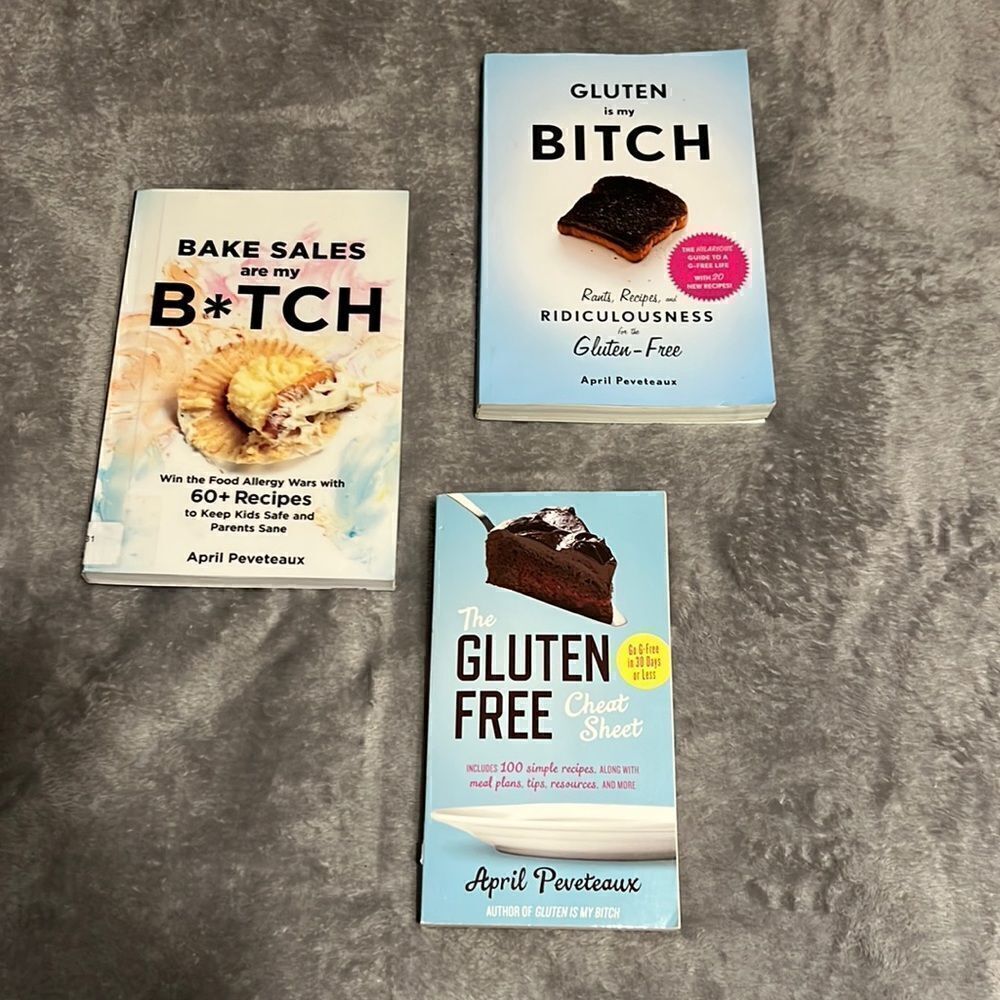 Set of 3 Gluten Free Cook Books